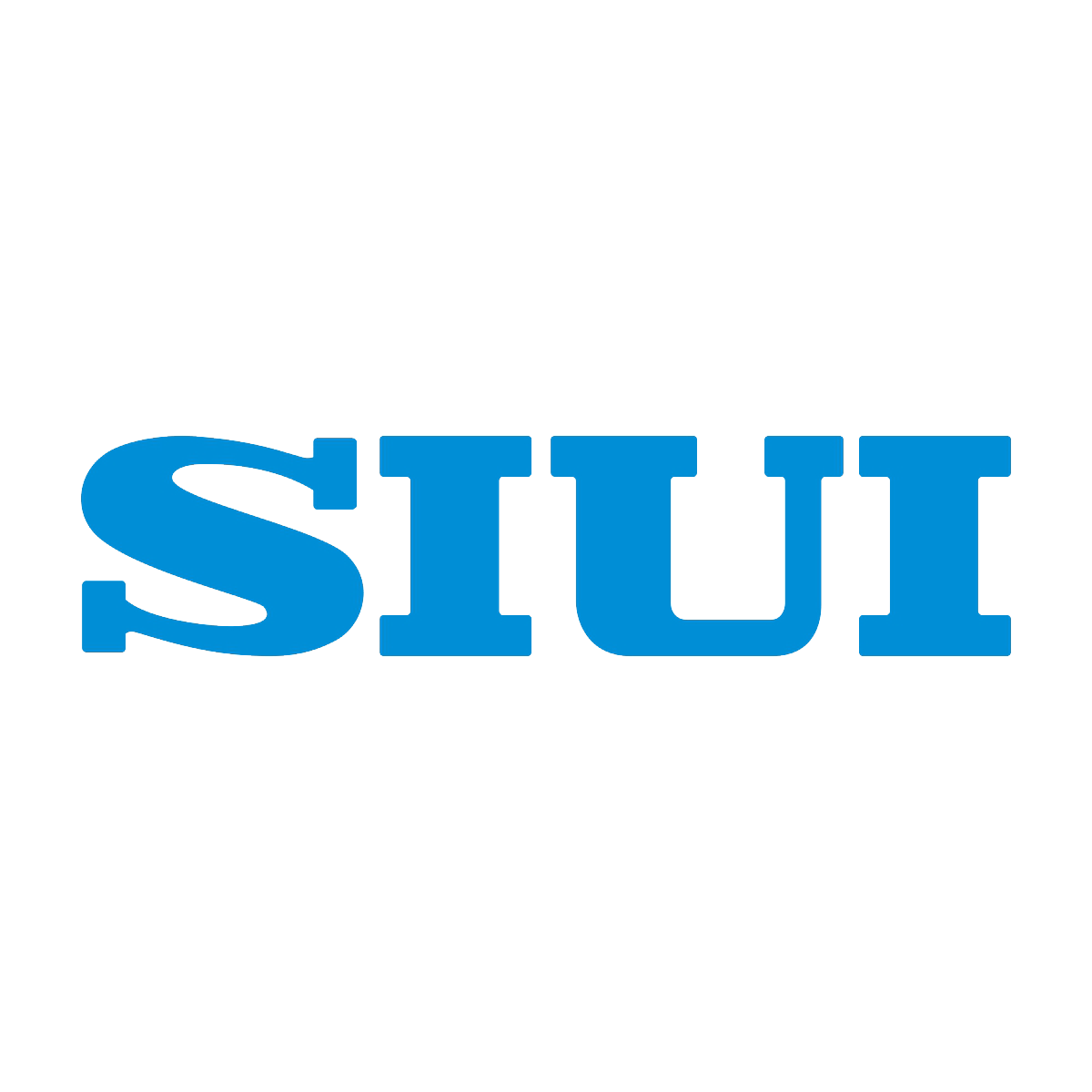 Logo transparent de la marque SIUI importée et distribuée au Maroc par Label Médical